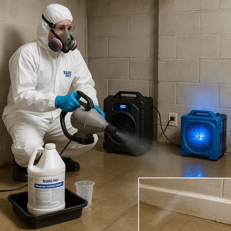 Sanitization and Odor Removal process in Winfield, IL