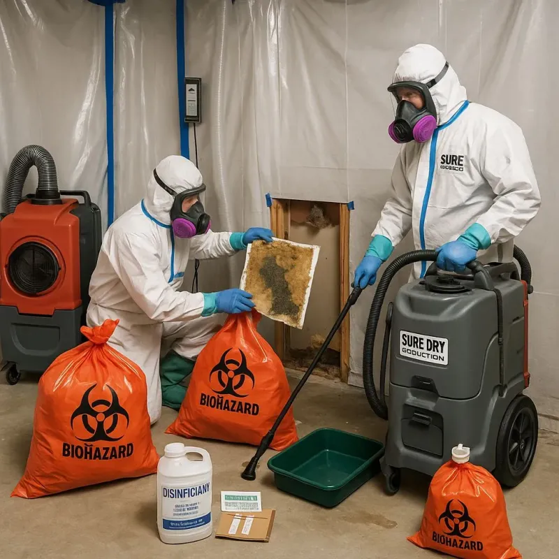 Contaminated Water Handling Protocols process in Winfield, IL