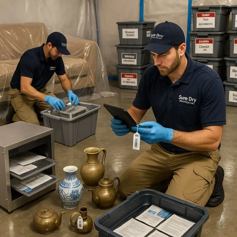 Content Protection and Restoration process in Winfield, IL