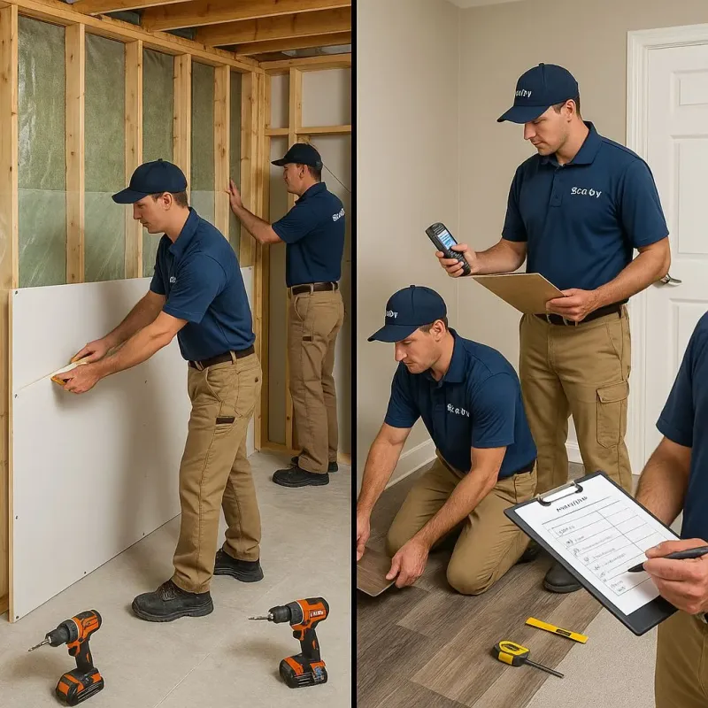 Repairs and Reconstruction process in Winfield, IL